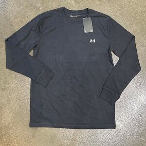 Under armour UA black long sleeve workout size men's small tee brand new